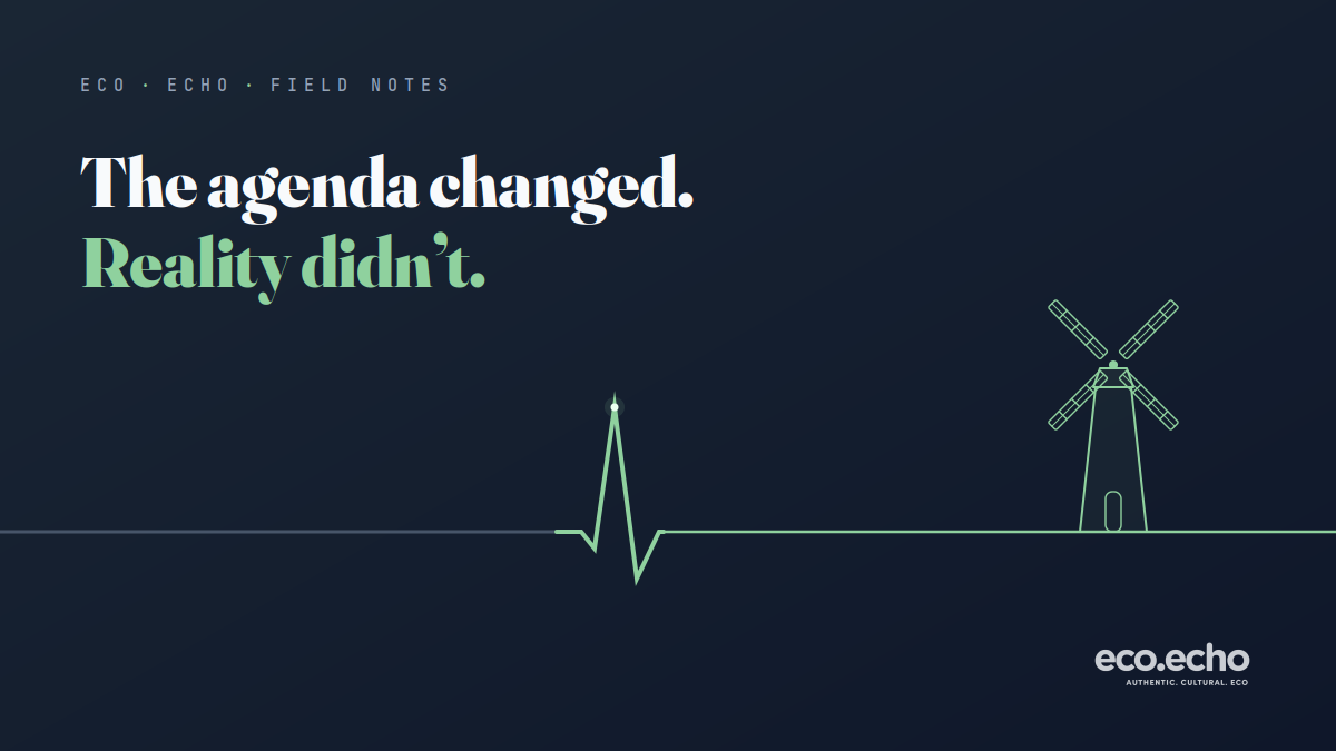 Sustainability Didn’t Die. It Just Went Quiet.